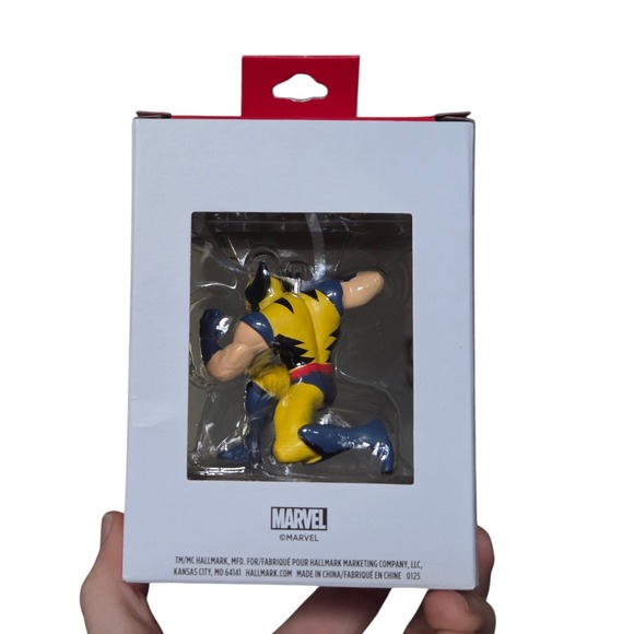 Hallmark Marvel X-Men Wolverine Christmas Tree Ornament Action Pose - New - Picture 4 of 5